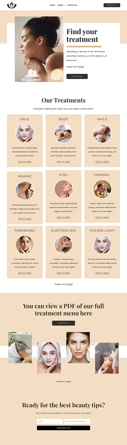 Professional Beauty Treatments
