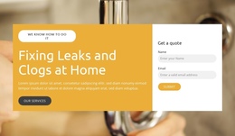 Home Plumbing Repair