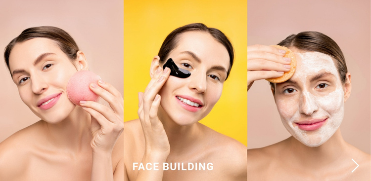 Face building Website Builder Software